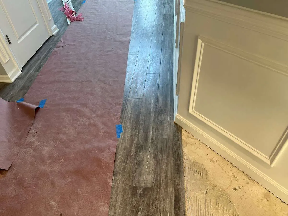 Completed marble shower restoration in Brandon